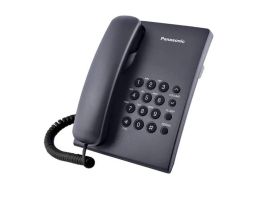 KX-TS500EXB - Telefono da tavolo, vivavoce, nero