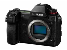 LUMIX DC-S1E-K - Appareil photo hybride plein format, sans objectif, Capteur CMOS de 24,2 MP, Vidéo 4K 60p/50p, noir