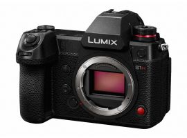 LUMIX DC-S1HE-K - Appareil photo hybride, sans objectif, Capteur CMOS de 24,2 MP, Vidéo 6K, V-LOG/V-GAMUT, noir
