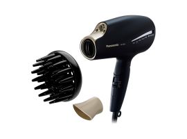 EH-NA9J-N825 - Sèche-cheveux, 1800 W, technologie nanoe™, technologie Double-Minérale, diffuseur, noir/champagne