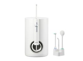 EW1614W503 - Hydropulseur avec technologie à ultrasons, 180 secondes d'autonomie, réglage de la pression de l'eau à plusieurs niveaux, léger, blanc