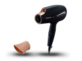 EH-NA98-K825 - Sèche-cheveux, 1800 W, technologie nanoe™, technologie Double-Minérale, noir/or rose