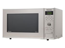 NN-GD37HSGTG -  Mikrowelle mit Grill, 1000W, 23 Liter, Inverter-Technologie, PanaCrunch, silber