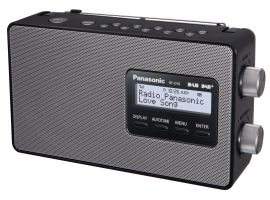 RF-D10EG-K - Radio numérique, noir - DAB+/FM, fonctionnement sur piles