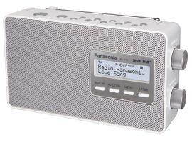 RF-D10EG-W - Radio numérique, blanc - DAB+/FM, fonctionnement sur piles