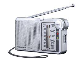 RF-P150DEG-S - Radio, silber - Batteriebetrieb 