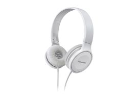 RP-HF100E-W - Casque stéréo, pilote de 30 mm, avec aimant néodyme, pliable avec coussinets doux, blanc