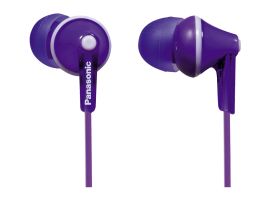 RP-HJE125E-V - Écouteurs intra-auriculaires, trois paires d'embouts, violet