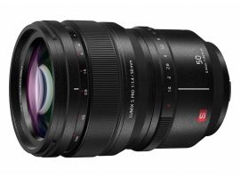 S-X50E - Objectif LUMIX S PRO - 50 mm, F1.4, Résistant à la poussière, aux éclaboussures et au froid, noir