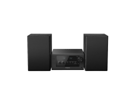 SC-PM704 - Radio, Digitalradio, DAB, UKW mit RDS, 80 W, HiFi Micro System mit 40W, CD, Bluetooth, DAB schwarz