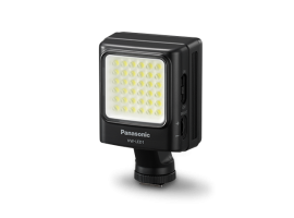 VW-LED1E-K - Lumière vidéo LED - adaptée pour caméscopes/caméras LUMIX, noir